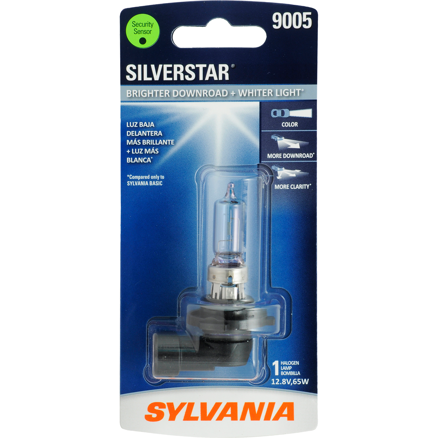 slide 1 of 6, Sylvania 9005 SilverStar Headlight, 1 ct
