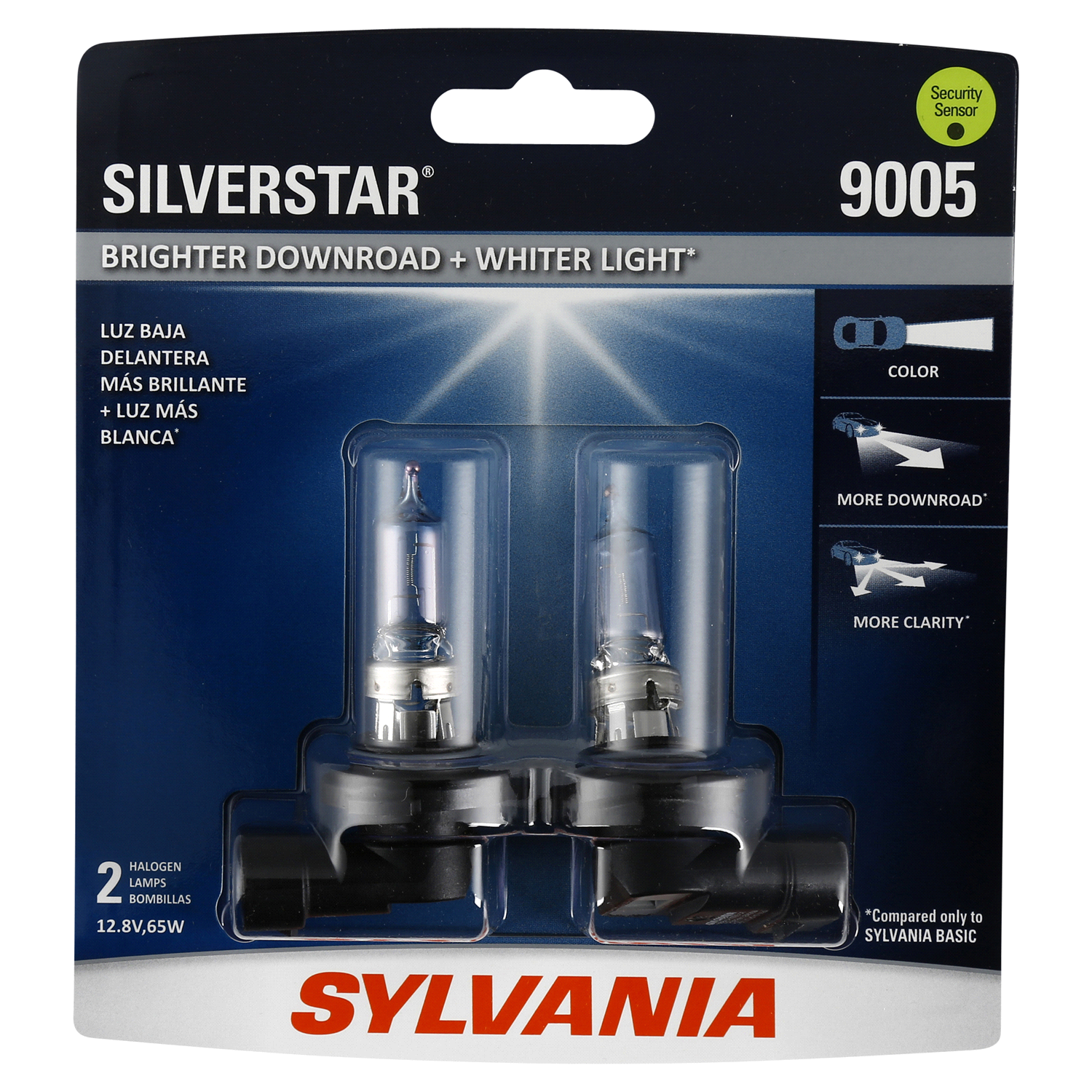 slide 1 of 1, Sylvania Silverstar Headlight 9005St, 1 ct