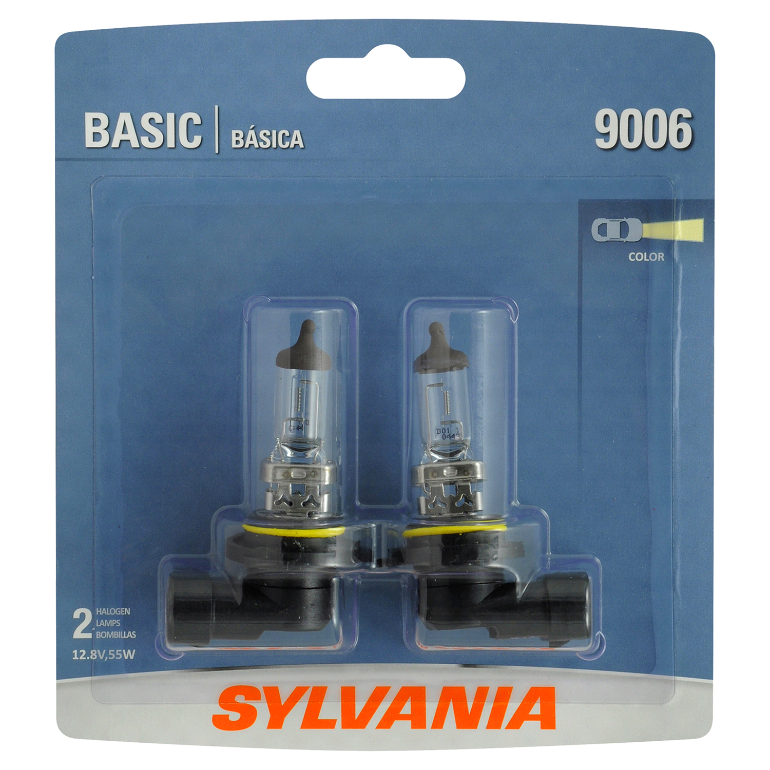 slide 1 of 4, Sylvania 9006 Basic Halogen Headlight, 1 ct