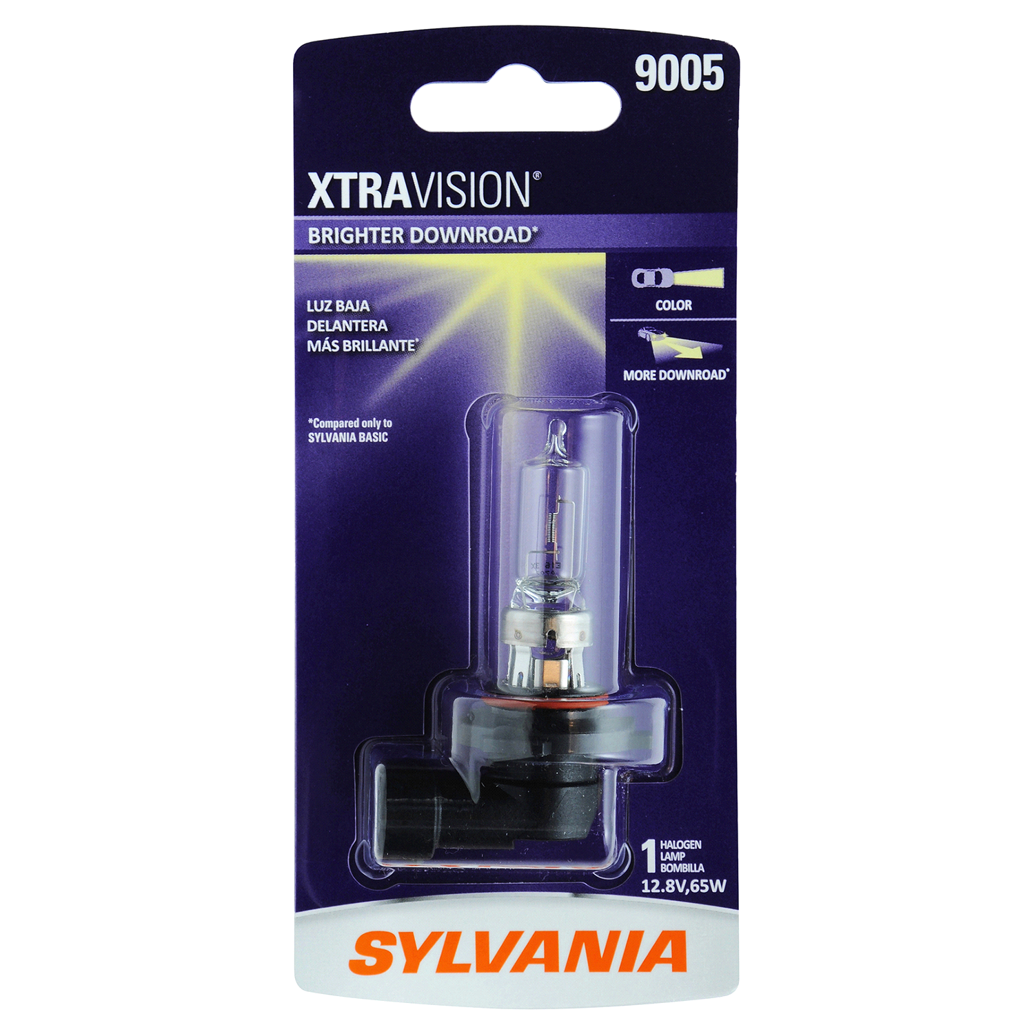 slide 1 of 4, Sylvania 9005 XtraVision Headlight, 1 ct