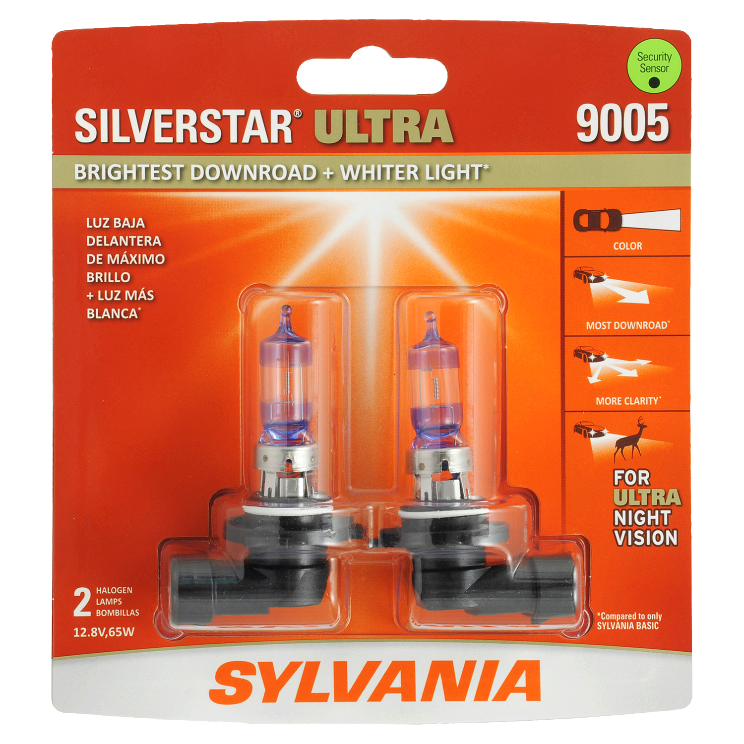 slide 1 of 4, Sylvania Silverstar Ultra Headlight 9005Su, 1 ct