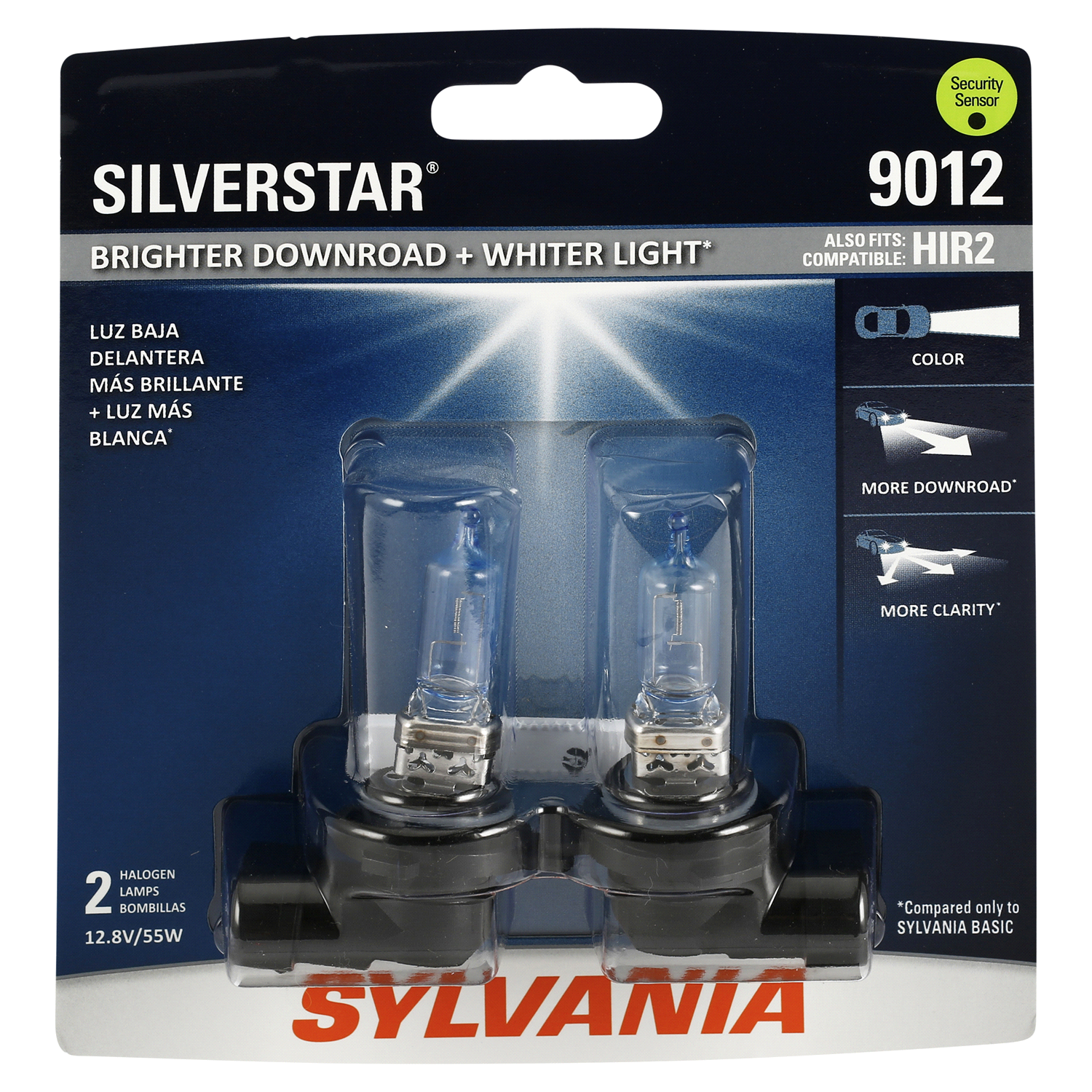 slide 1 of 1, Sylvania Silverstar Headlight 9012St, 4.2 oz