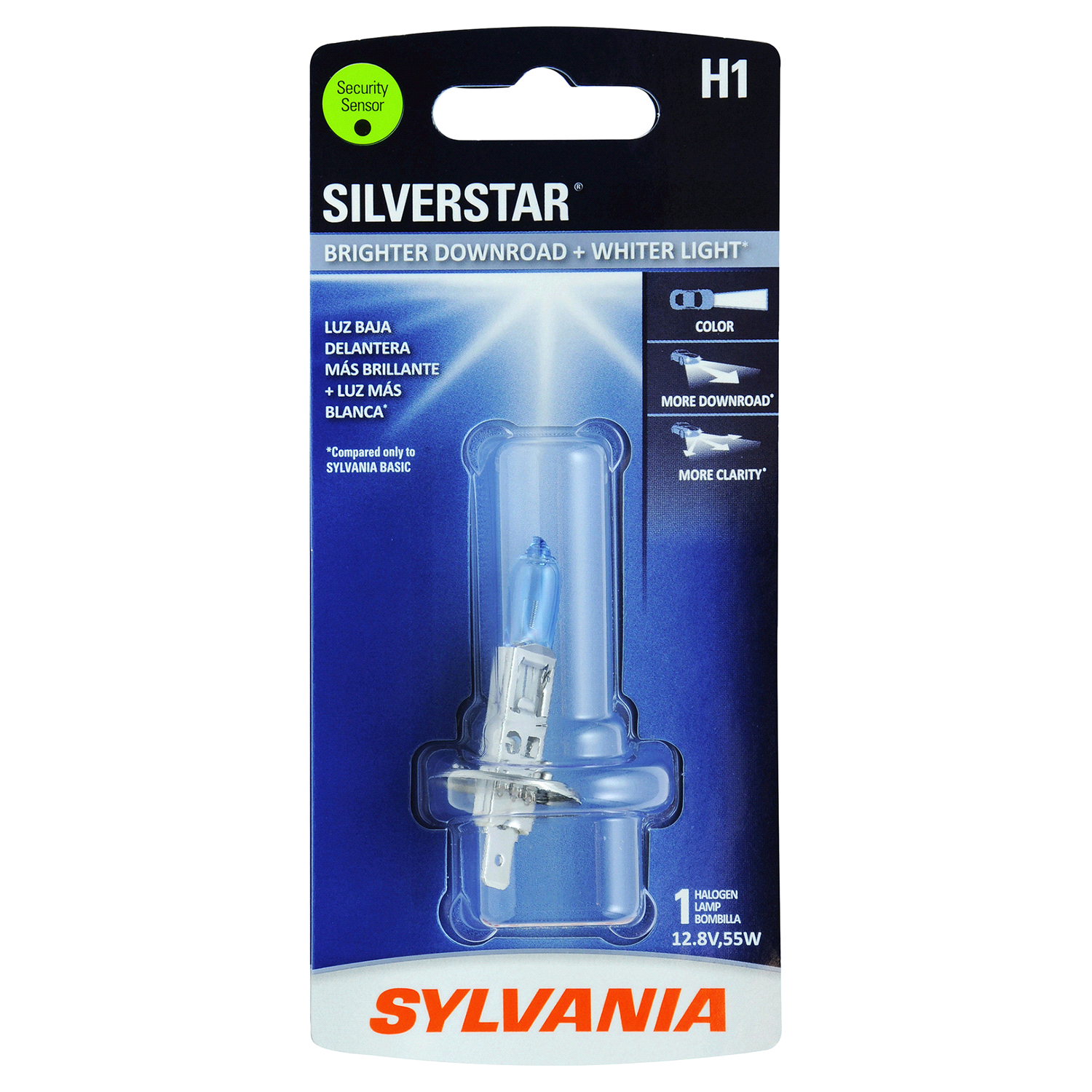 slide 1 of 4, Sylvania H1 SilverStar Headlight, 1 ct