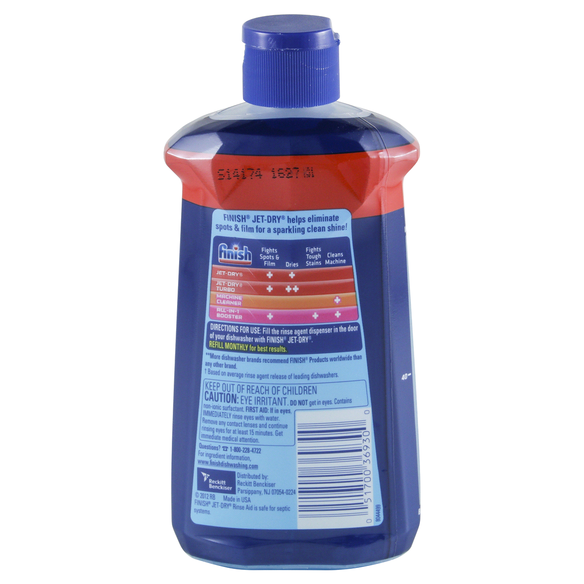 slide 9 of 9, Finish Jet-Dry Rinse Aid, Dishwasher Rinse & Drying Agent - 8.45 fl oz, 8.45 fl oz