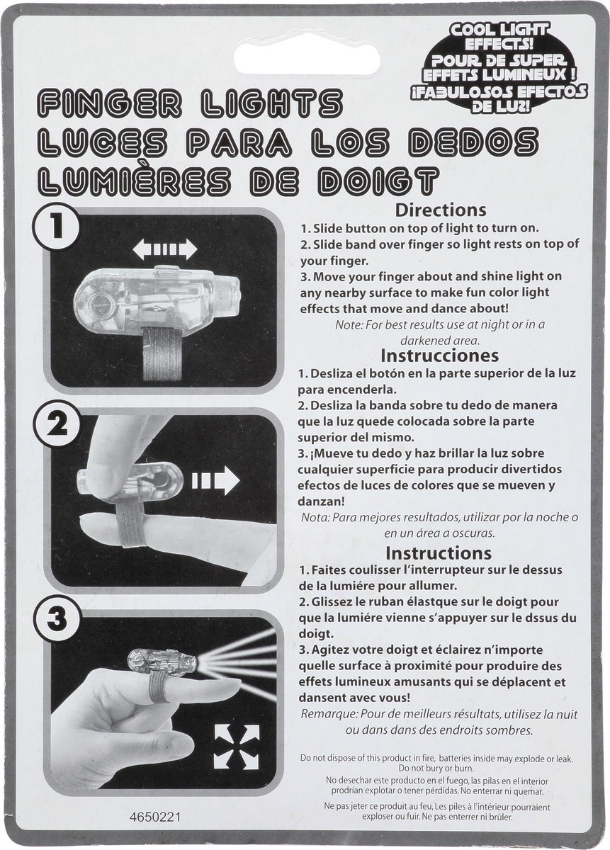 slide 2 of 11, Good Things Toy 3 Finger Lights 3 ea, 3 ct