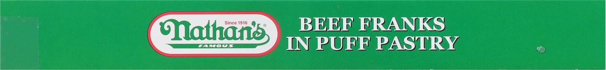 slide 9 of 9, Nathan's Famous Nathans Famous Franks In A Blanket 10Pc, 7.5 oz