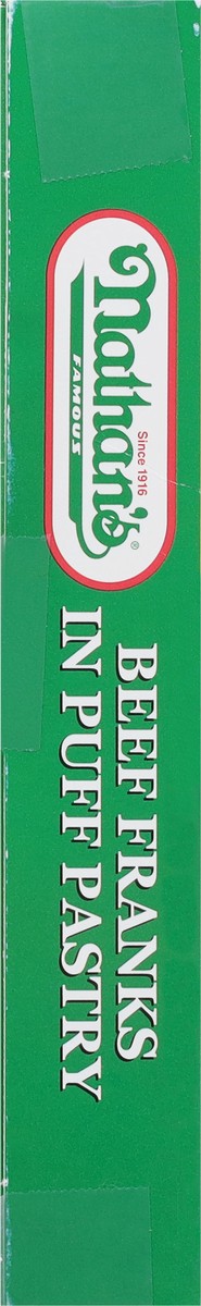 slide 4 of 9, Nathan's Famous Nathans Famous Franks In A Blanket 10Pc, 7.5 oz