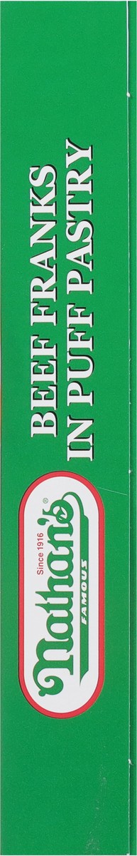 slide 8 of 9, Nathan's Famous Nathans Famous Franks In A Blanket 10Pc, 7.5 oz