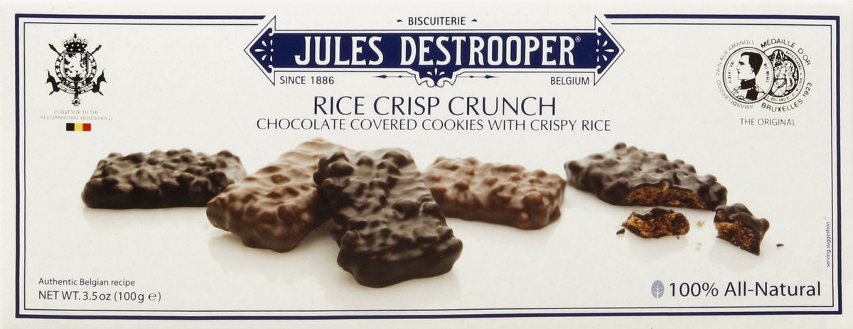 slide 3 of 4, Jules Destrooper Destrooper Rice Crispy Crunch, 3.52 oz