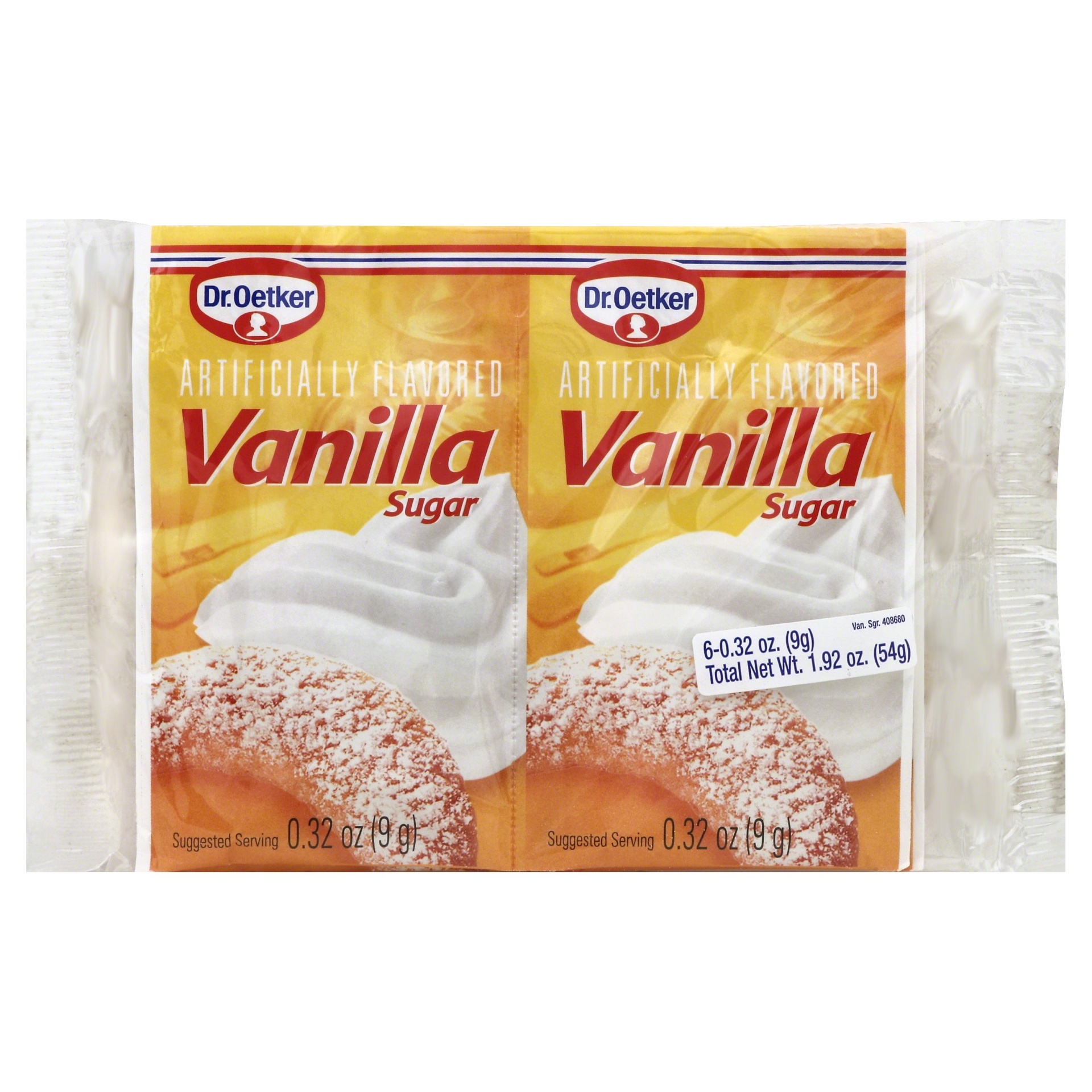 slide 1 of 1, Dr. Oetker Vanilla Sugar, 1.92 oz