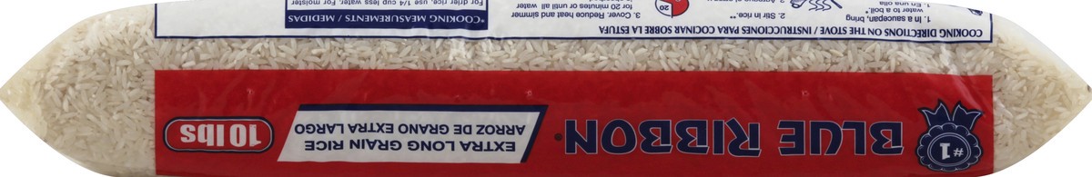 slide 2 of 5, Blue Ribbon Extra Long Grain Enriched Rice 10 lb, 10 lb