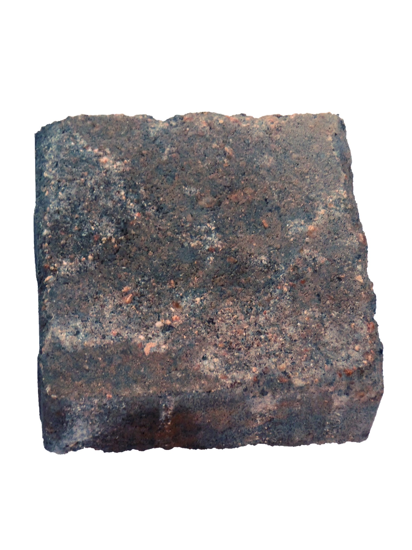 slide 1 of 6, 6-in L x 6-in W x 2-in H Square Tan/Brown Concrete Paver, 1 ct