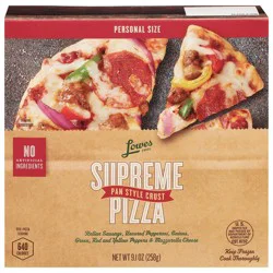 Lowes Foods Personal Size Supreme Pizza