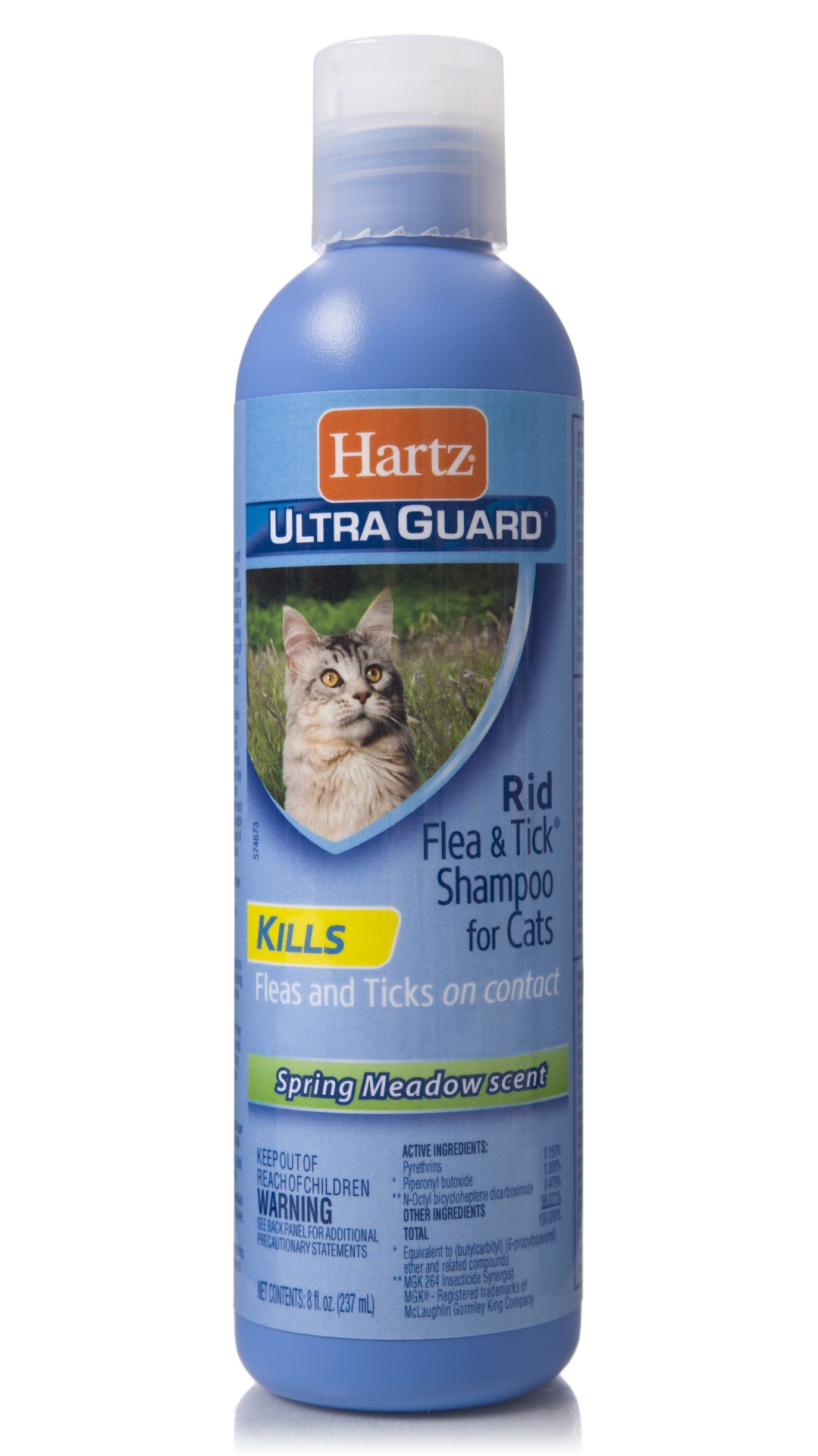 slide 1 of 1, Hartz Ultra Guard Cat Shampoo 8oz, 12 oz