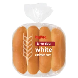 Hy-Vee Hot Dog Buns 8 Count