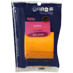 Hy-vee Colby Deli Style Cheese Slices