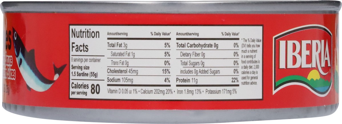 slide 8 of 13, Iberia Sardines in Tomato Sauce with Jalapeno Slices 15 oz, 15 oz