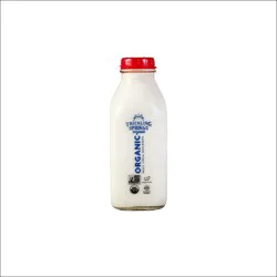 Trickling Springs Creamery Glass Organic Whole Milk