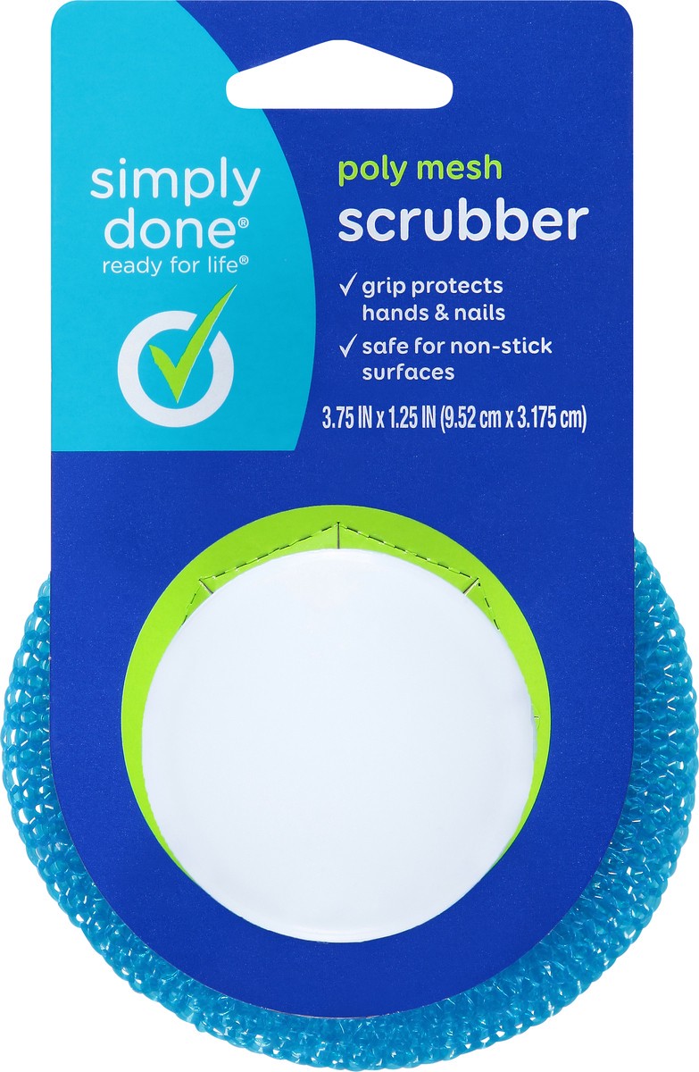 slide 8 of 11, Simply Done Poly Mesh Scrubber, 1 ct