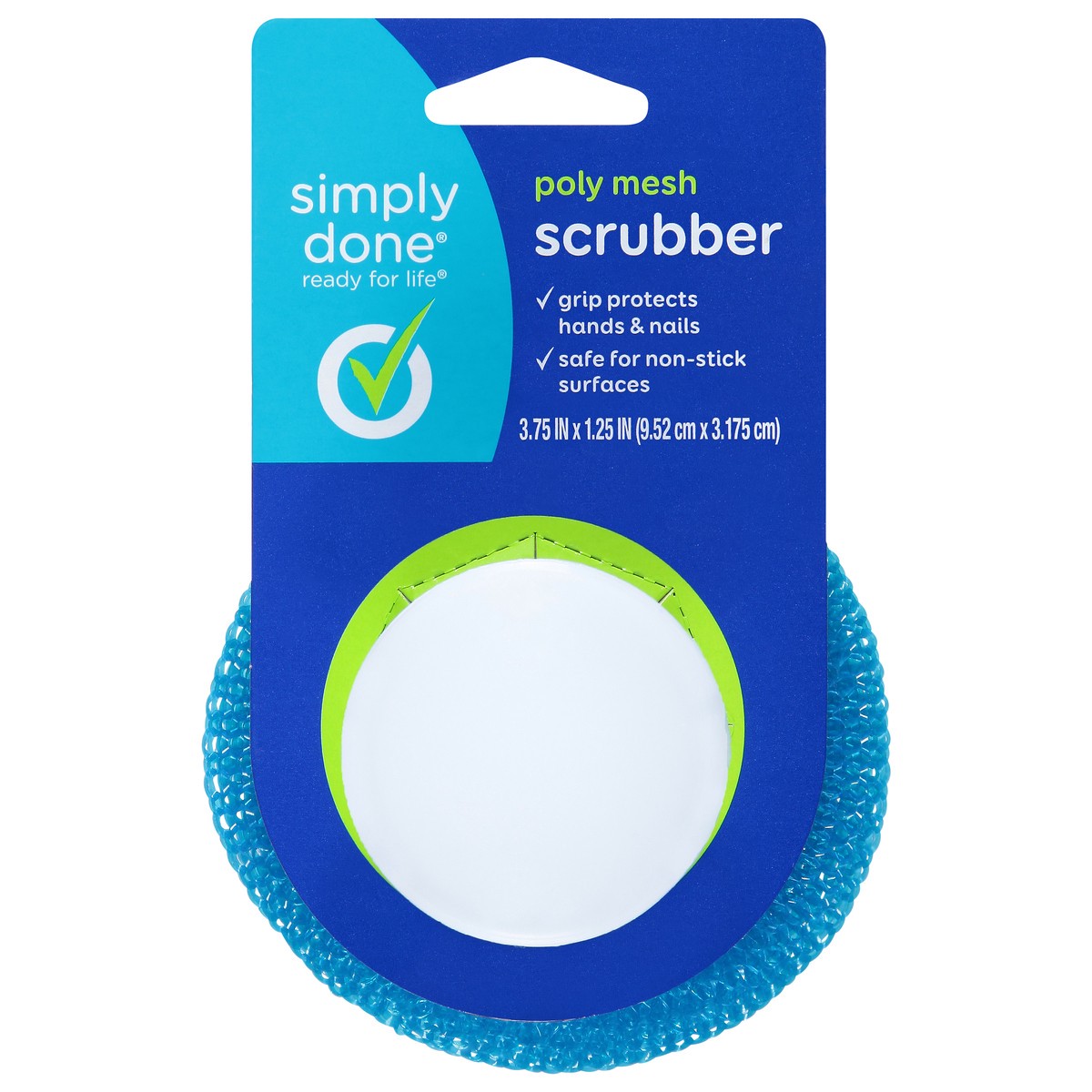 slide 3 of 11, Simply Done Poly Mesh Scrubber, 1 ct