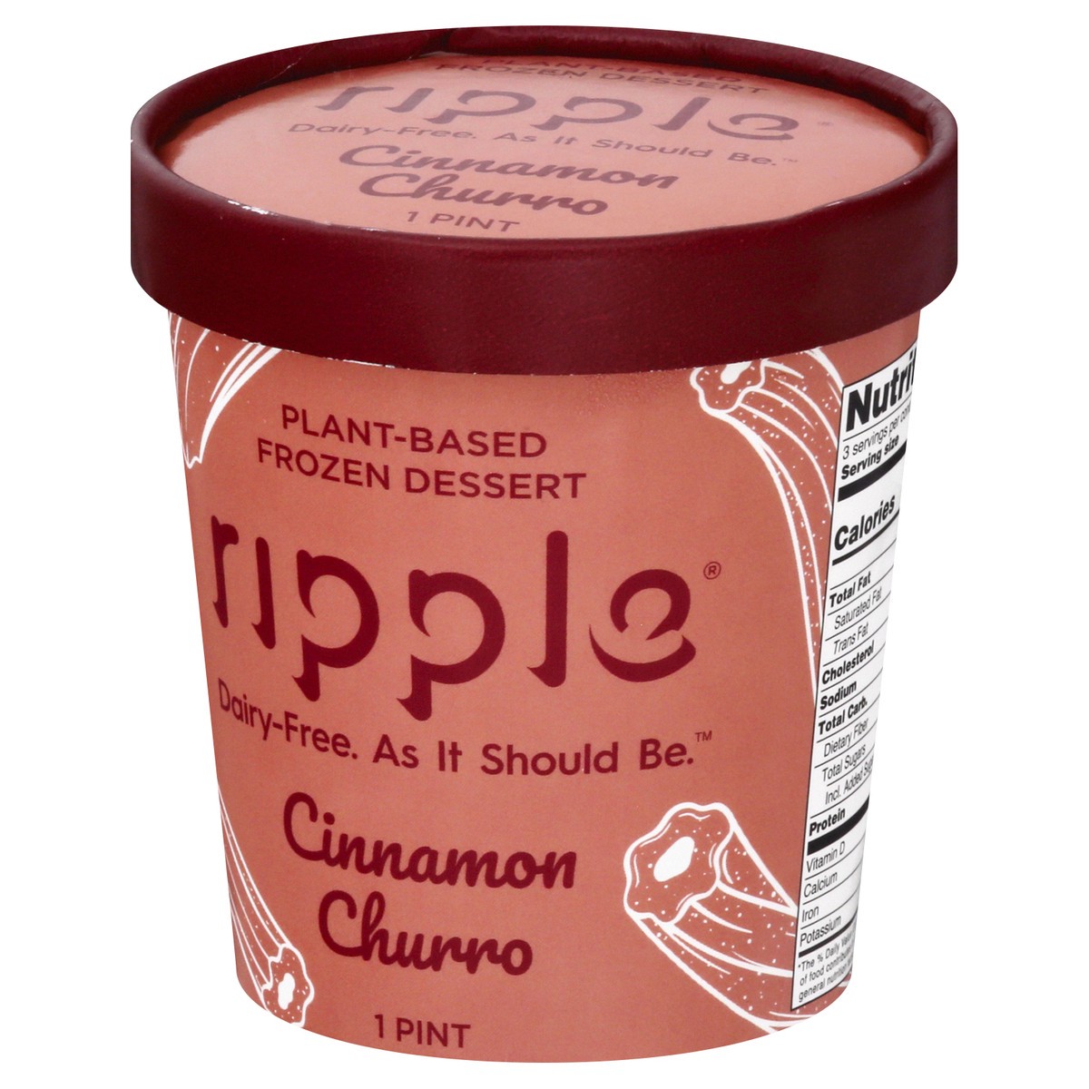 slide 3 of 13, Ripple Ice Cream Churro 16 Oz, 16 oz