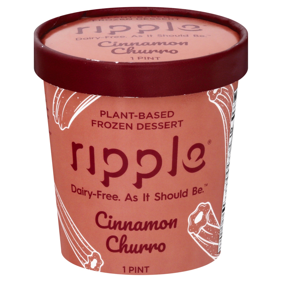 slide 1 of 1, Ripple Cinnamon Churro Frozen Dessert, 16 oz