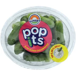 Sunset Pop It's Bite Sized Cucumbers