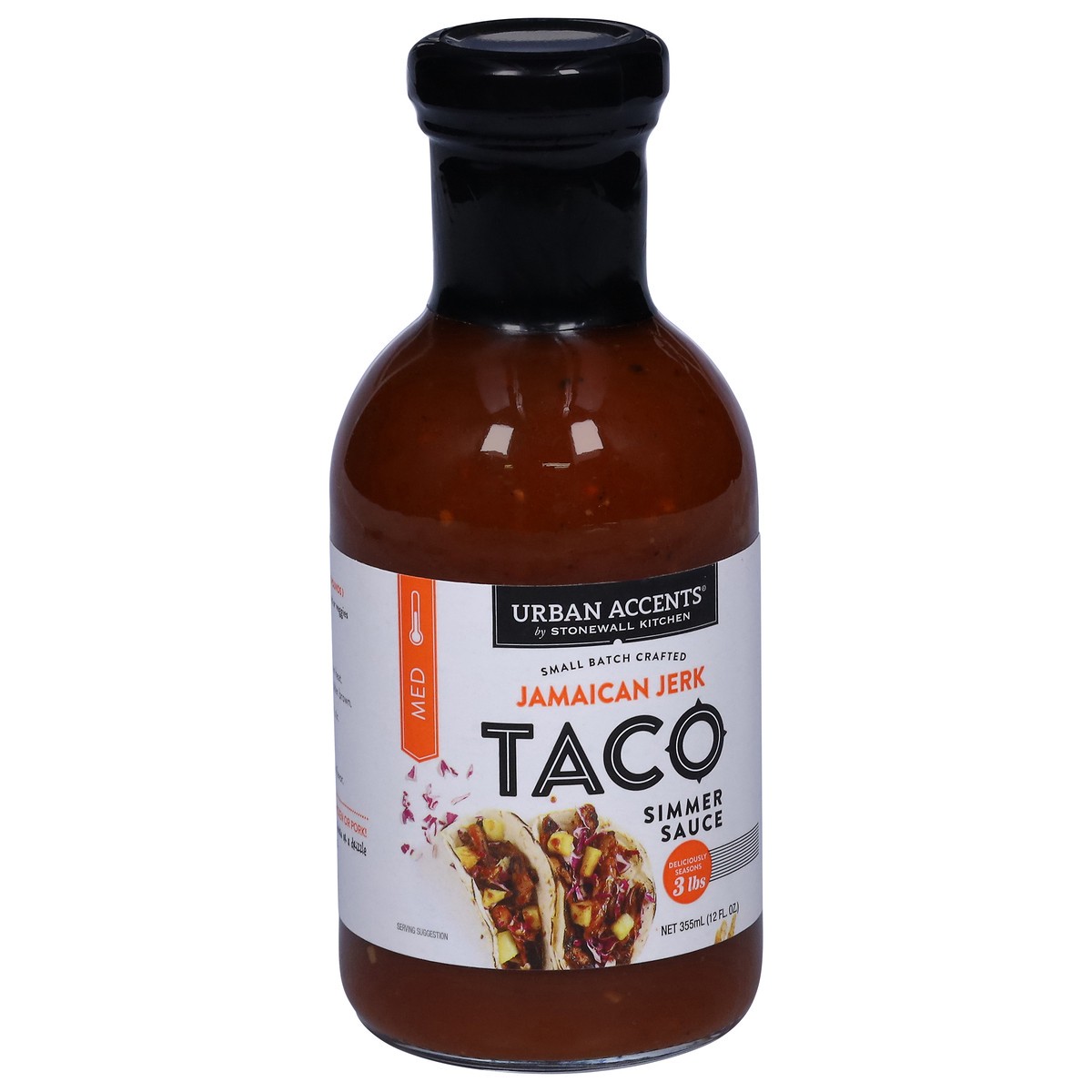 slide 14 of 14, Urban Accents Taco Jamaican Jerk Simmer Sauce 12 fl oz, 12 fl oz