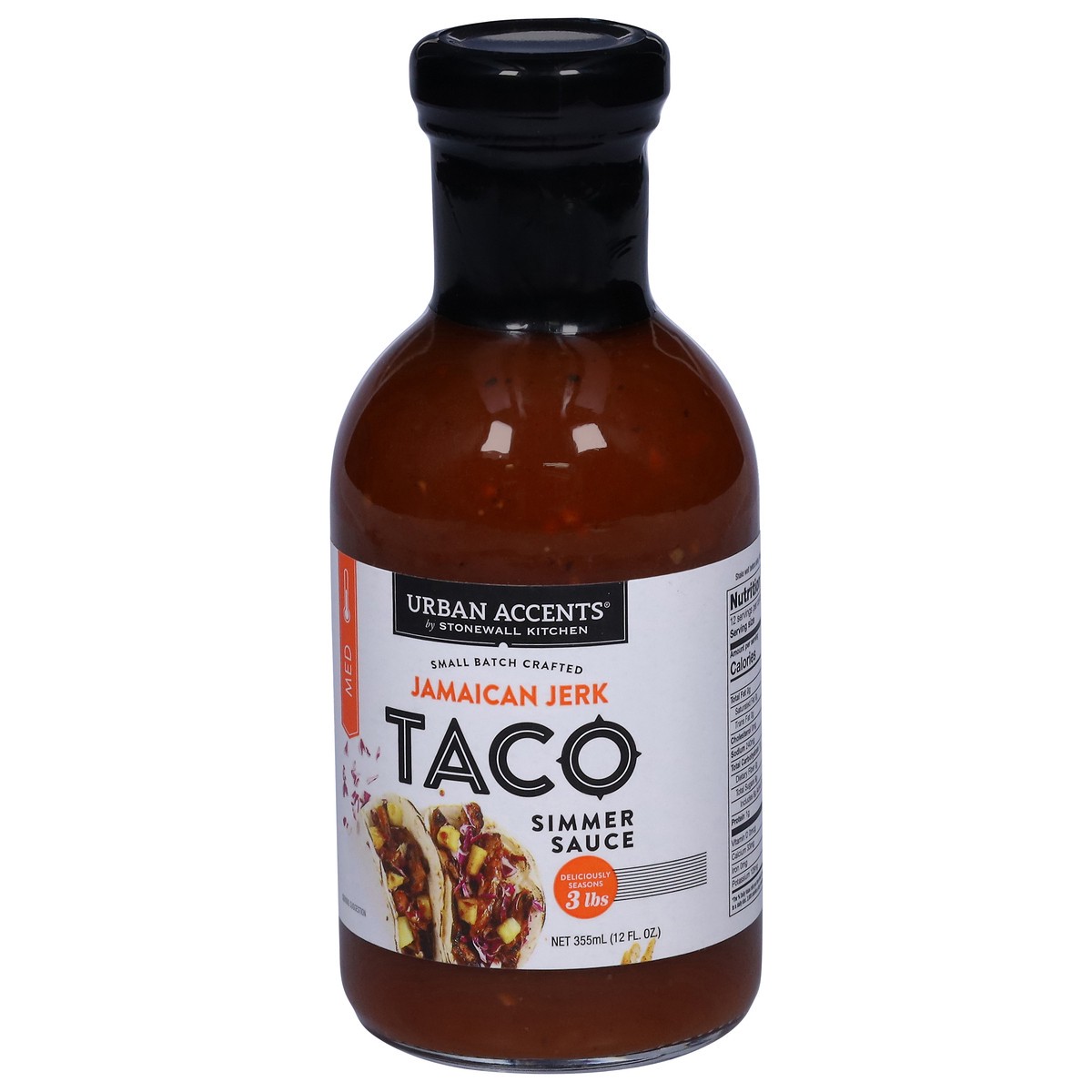 slide 2 of 14, Urban Accents Taco Jamaican Jerk Simmer Sauce 12 fl oz, 12 fl oz