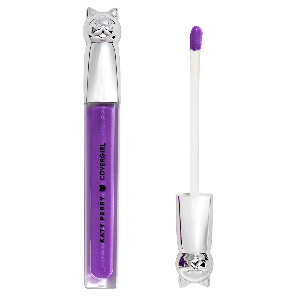 slide 3 of 5, Covergirl Katy Kat Lip Gloss KP22 Purrple Paws, 0.12 oz