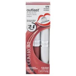 Covergirl Outlast All-Day Lip Color With Topcoat, My Papaya 570, 1.9g 0.06 oz/ 2.3ml 0.07 fl oz