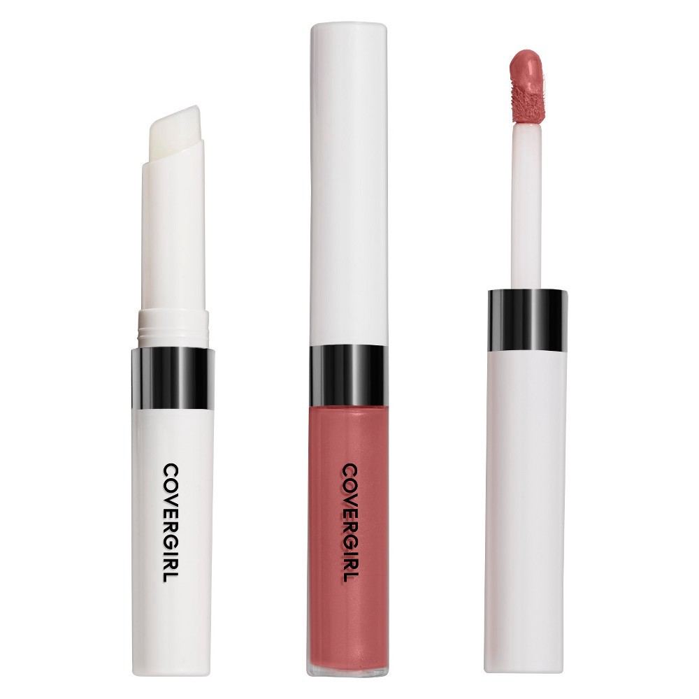 slide 3 of 5, COVERGIRL Outlast All-Day Lip Color with Topcoat - Natural Blush 621 - 0.13oz, 0.06 oz