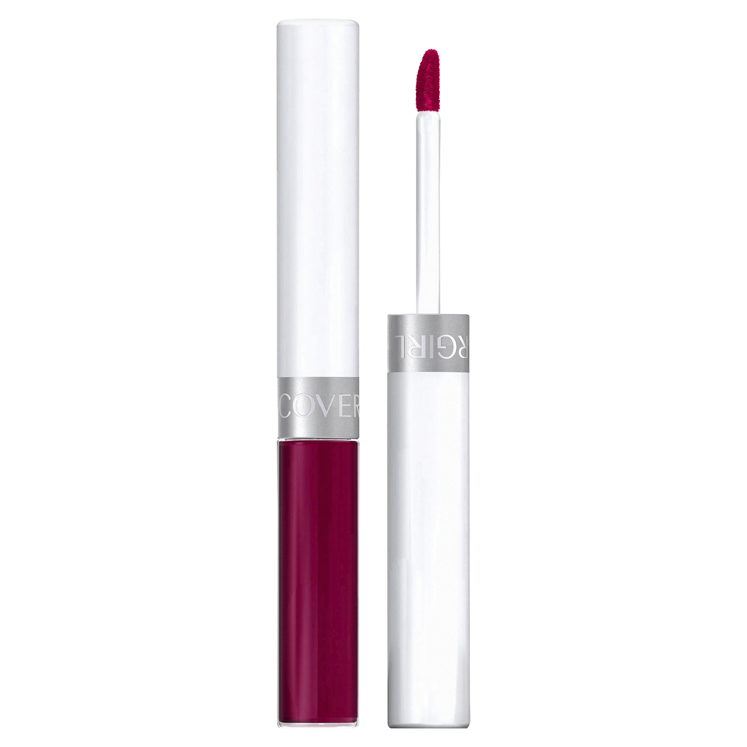 slide 2 of 2, Covergirl Outlast All-Day Lip Color With Topcoat, Unique Burgundy 860, 0.06 oz