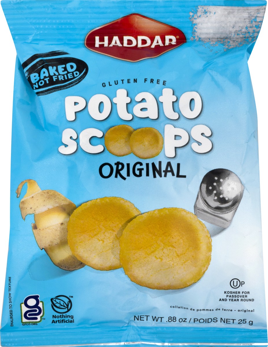 slide 9 of 10, Haddar Original Potato Snacks, 0.88 oz