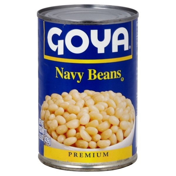 slide 1 of 1, Goya Beans Navy Can, 15.5 oz