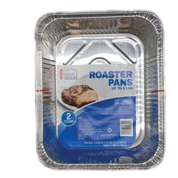 Weis Quality Roaster Pan - Up to 6 lbs - 2 Pack