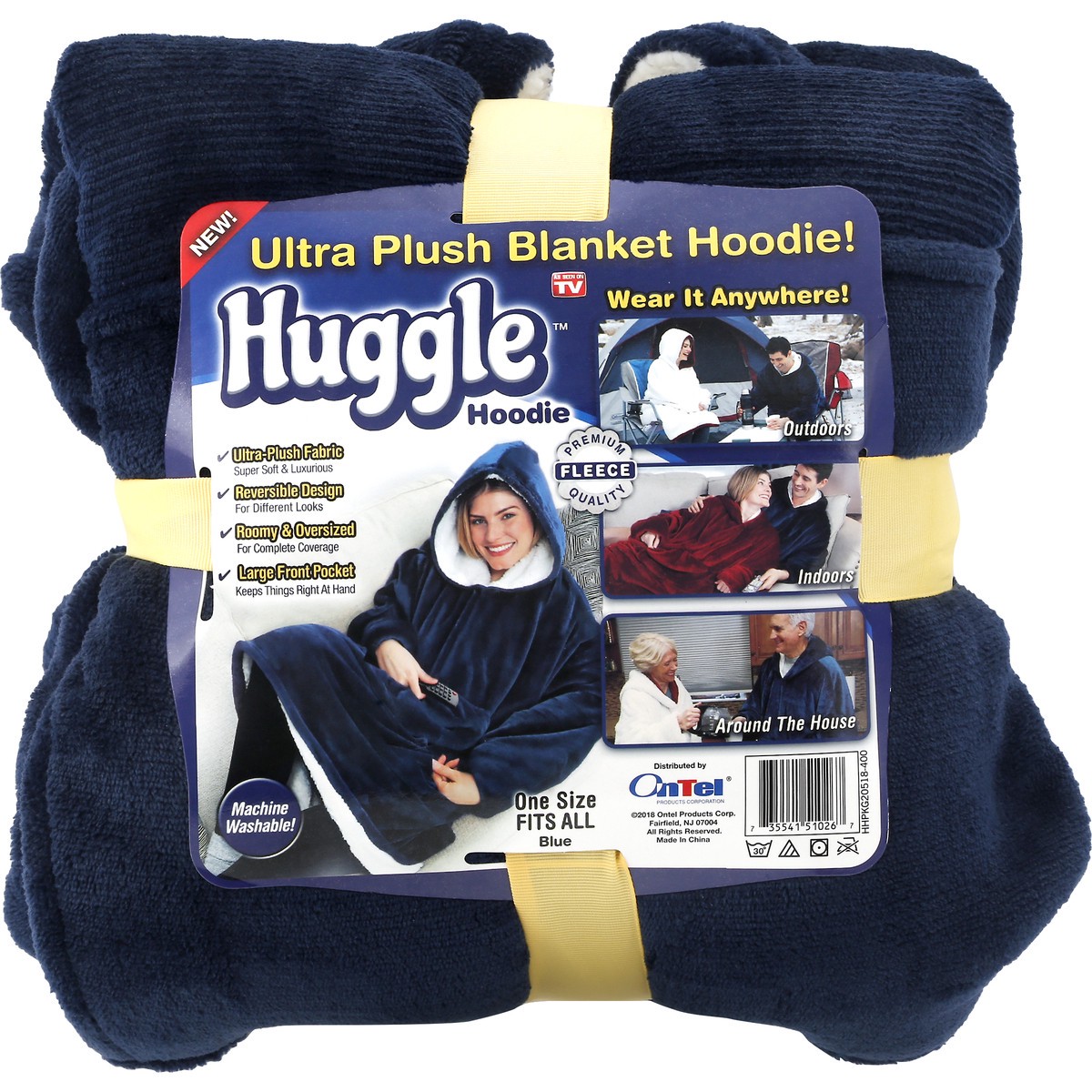 slide 3 of 9, Huggle Hoodie 1 ea, 1 ct