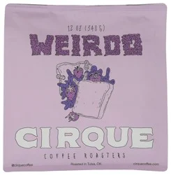 Cirque Coffee Whole Bean Weirdo Blend - 12 oz