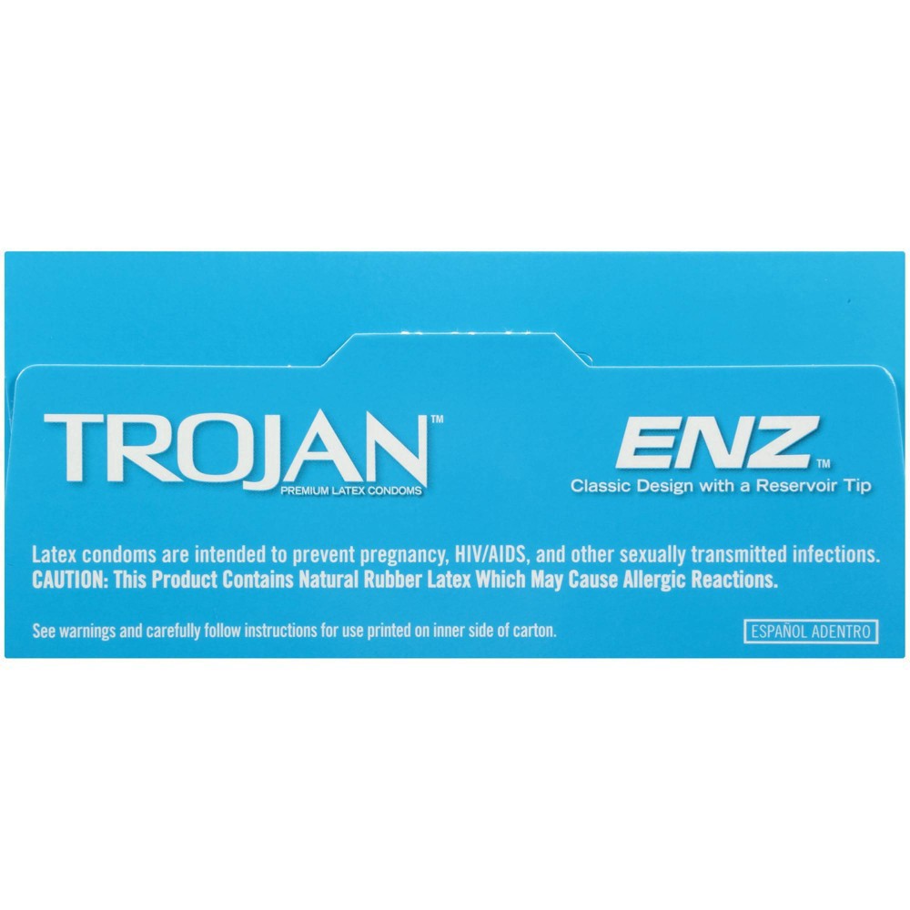 slide 54 of 60, Trojan ENZ for Contraception and STI Protection Lubricated Condoms - 36ct, 36 ct