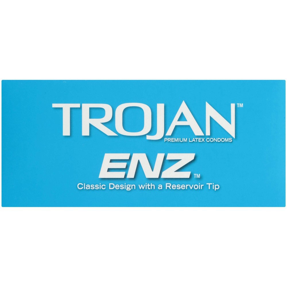 slide 29 of 60, Trojan ENZ for Contraception and STI Protection Lubricated Condoms - 36ct, 36 ct