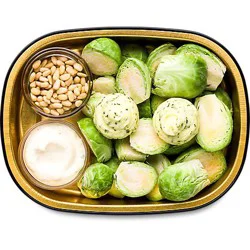 ReadyMeal Brussels Garlic Aioli And Pine Nuts - EA