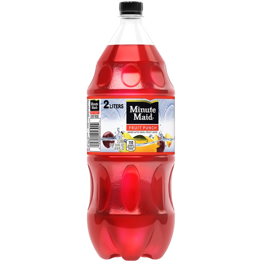 slide 3 of 3, Minute Maid Fruit Punch Bottle- 2 liter, 2 liter