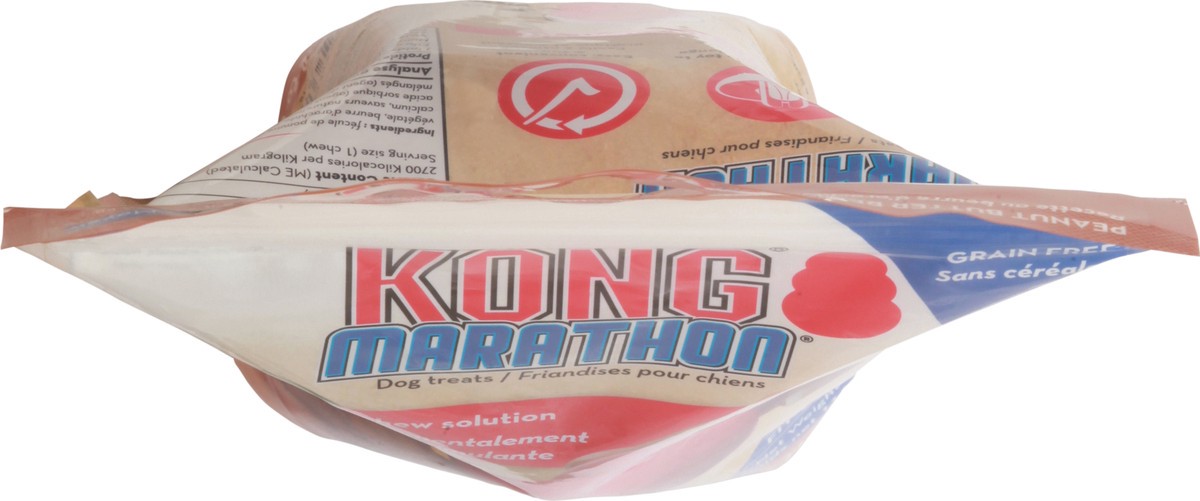 slide 6 of 9, KONG Marathon Medium Peanut Butter Recipe Dog Treats 2 ea, 1 ct