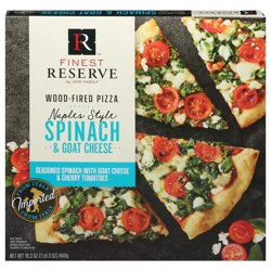 Finest Reserve Naples Style Wood-Fired Spinach & Goat Cheese Pizza 16.3 oz