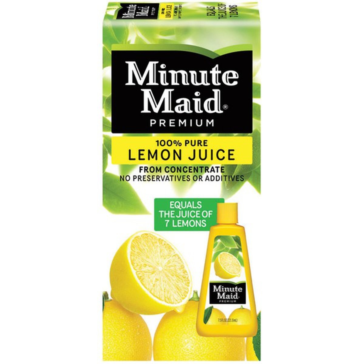 slide 1 of 1, Minute Maid 100% Pure Lemon Juice, 7.5 oz