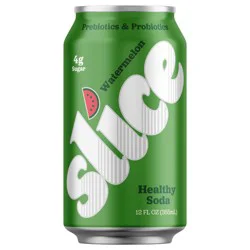 Slice Watermelon Healthy Soda, 12 fl oz Can
