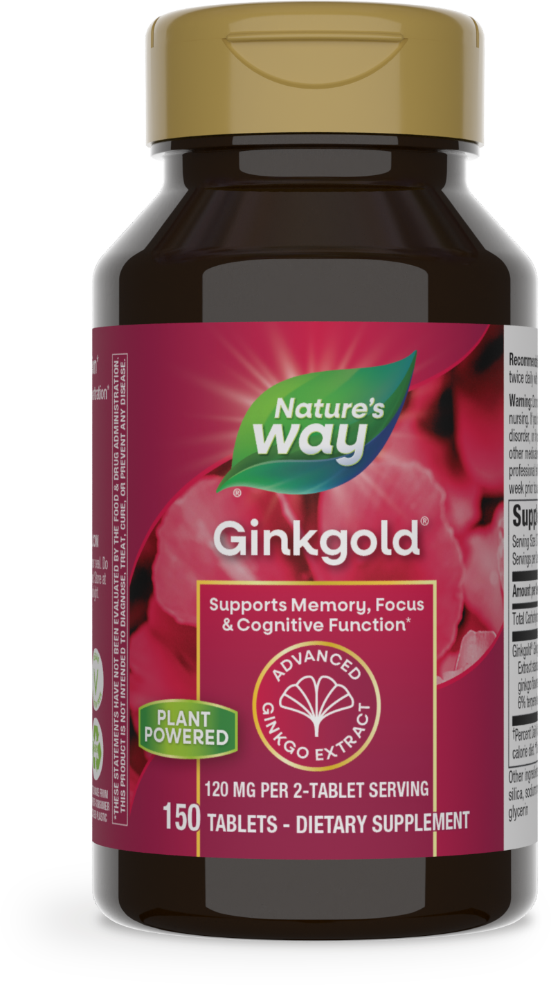 slide 1 of 4, Nature's Way Ginkgold, 150 ct