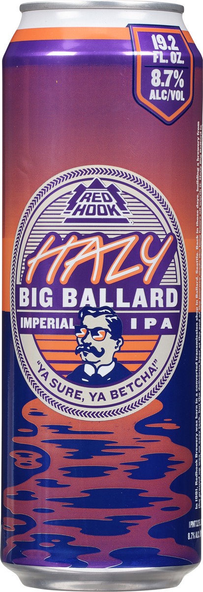 slide 4 of 9, Redhook Big Ballard Hazy Imperial IPA Beer 19.2 fl oz, 19.2 fl oz