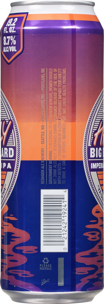 slide 5 of 9, Redhook Big Ballard Hazy Imperial IPA Beer 19.2 fl oz, 19.2 fl oz