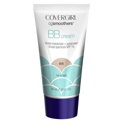 slide 1 of 2, Covergirl Smoothers SPF 15 Foundation 805 Light, 1.35 fl oz